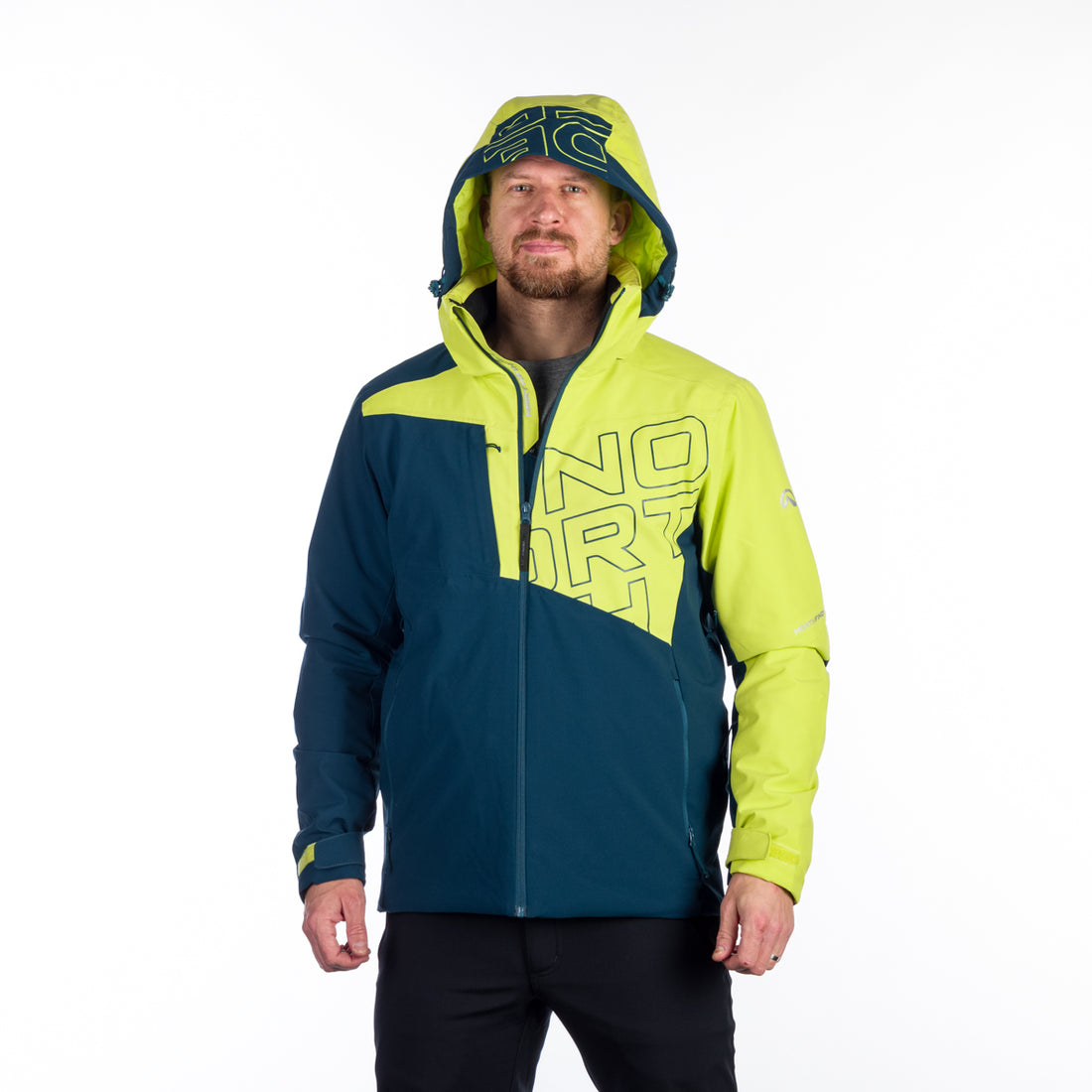 BU-5146SNW men's ski insulated trendy jacket WILBUR