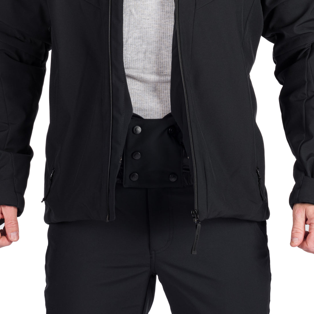 BU-5147SNW men's ski softshell insulated jacket ARNOLD