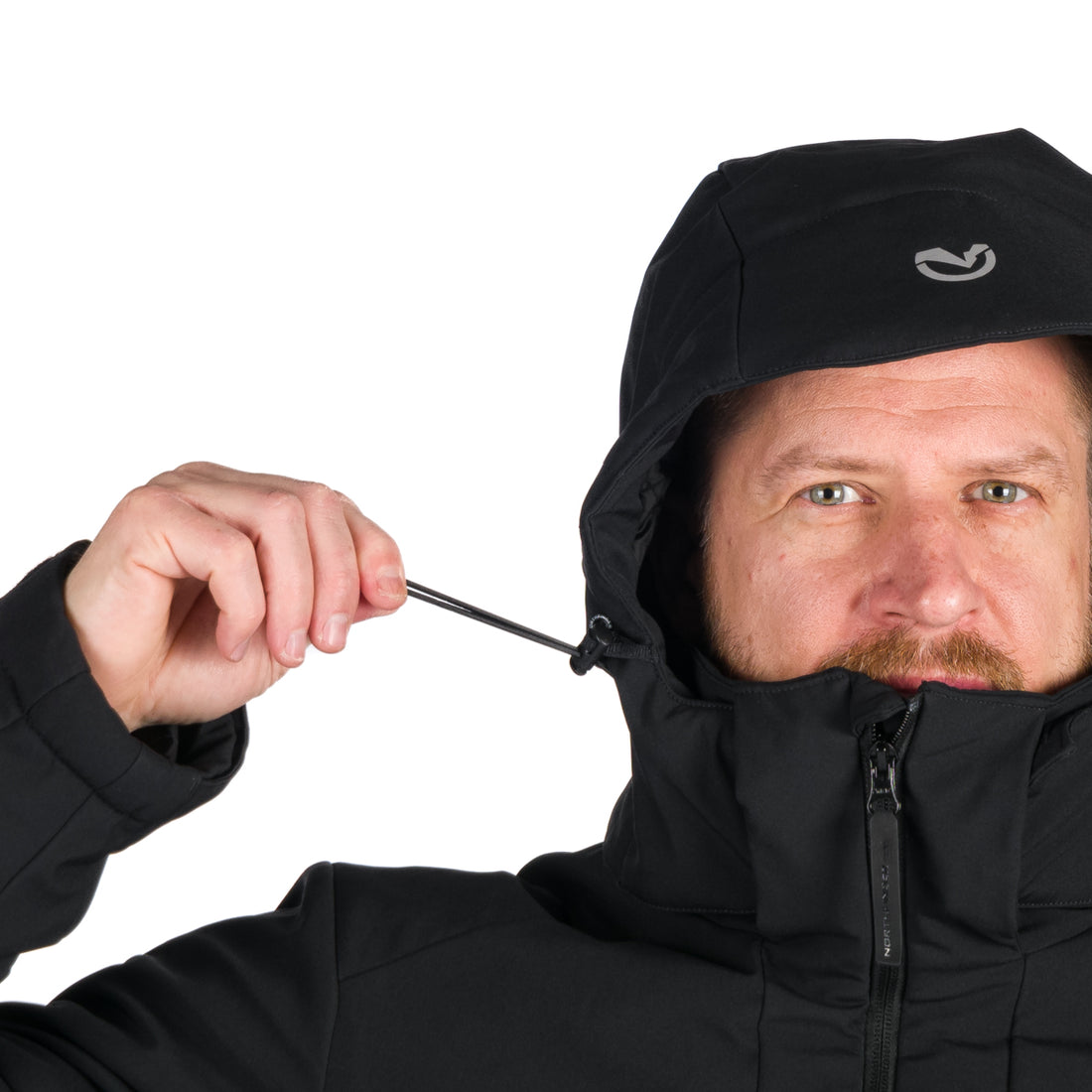 BU-5147SNW men's ski softshell insulated jacket ARNOLD