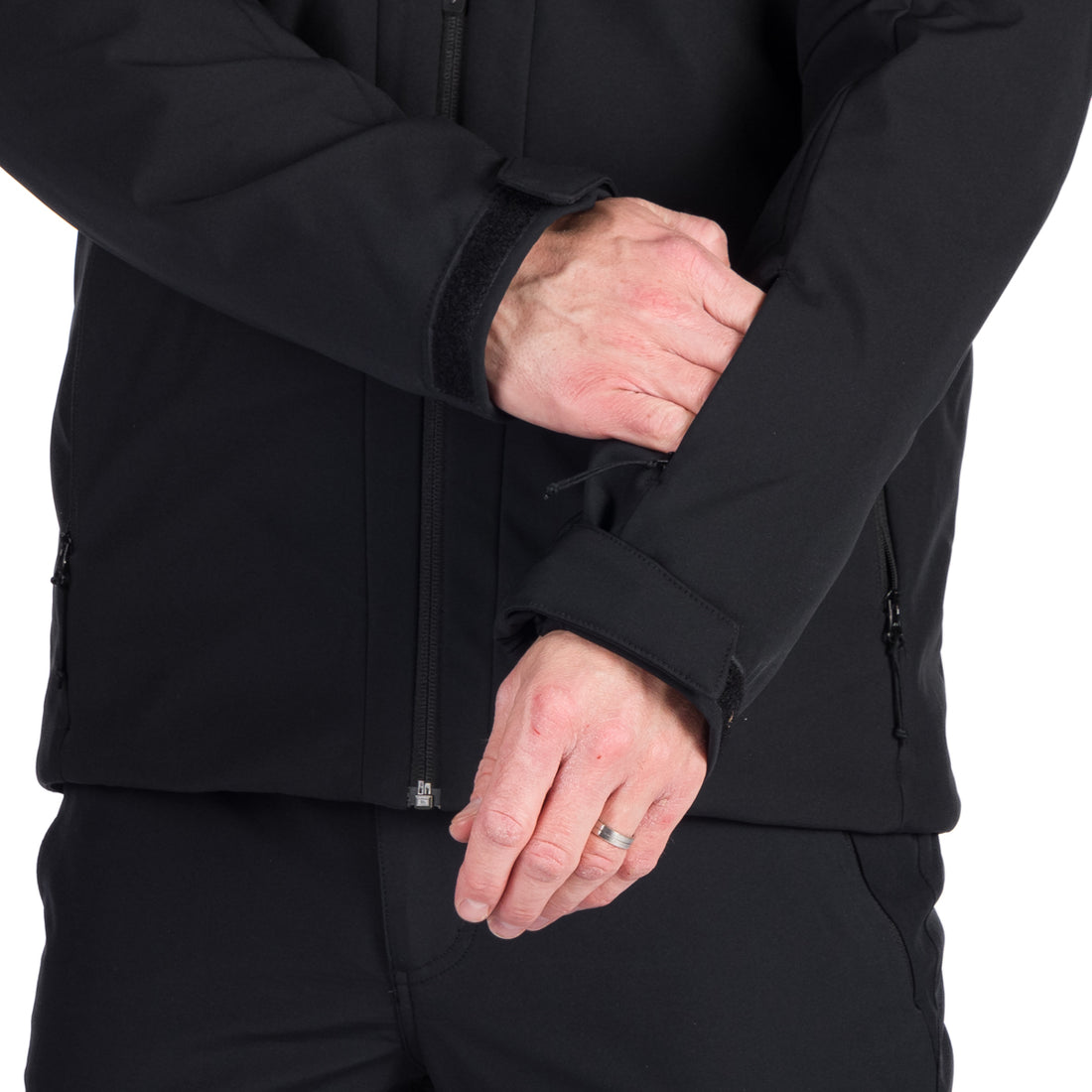 BU-5147SNW men's ski softshell insulated jacket ARNOLD