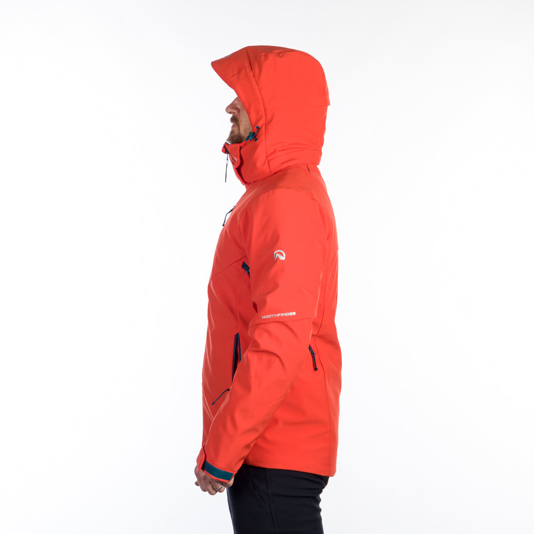 BU-5147SNW men's ski softshell insulated jacket ARNOLD