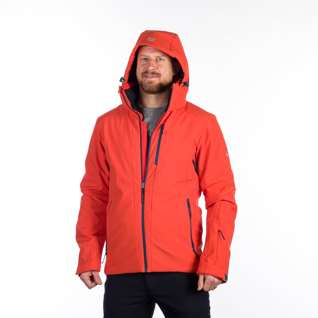 BU-5147SNW men's ski softshell insulated jacket ARNOLD