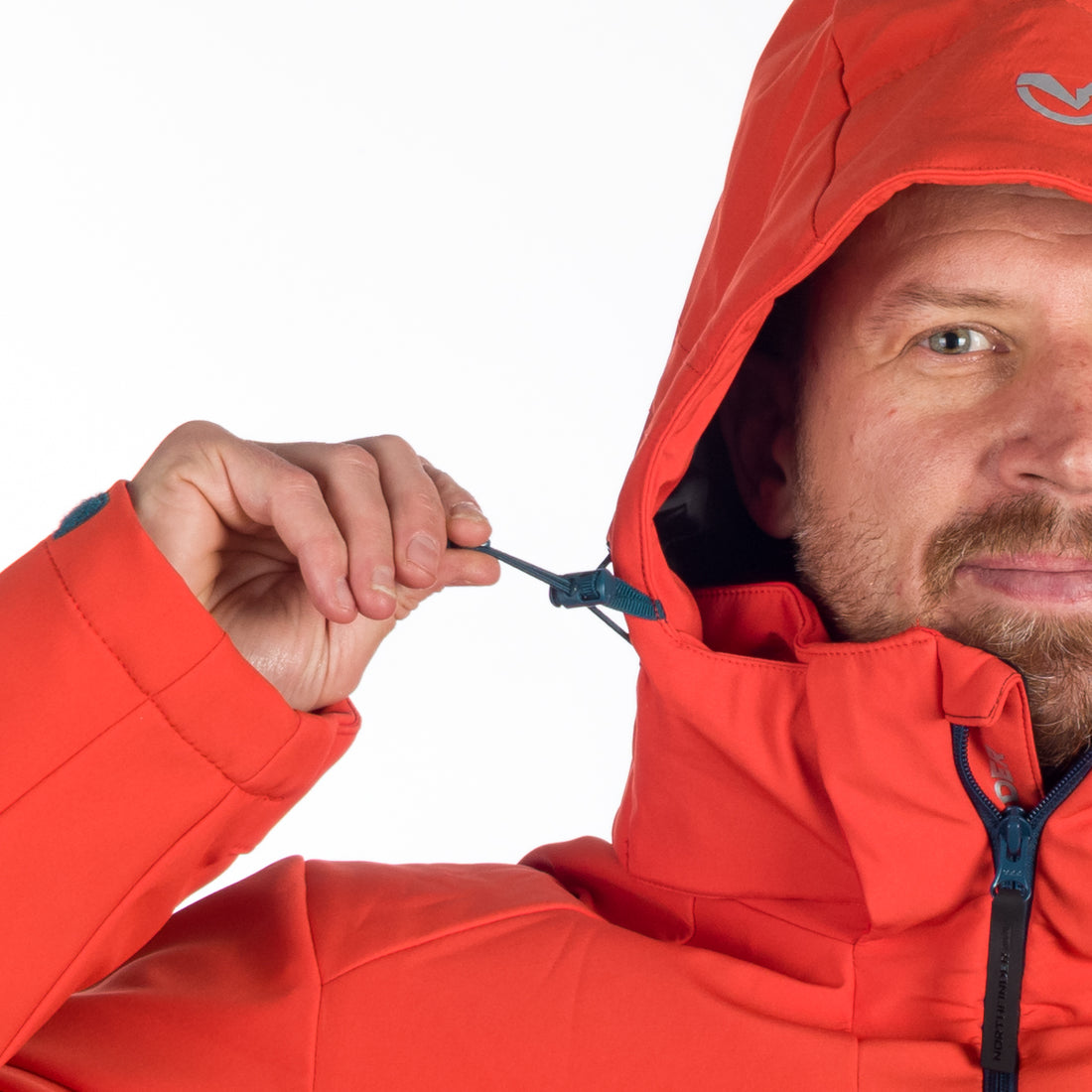 BU-5147SNW men's ski softshell insulated jacket ARNOLD
