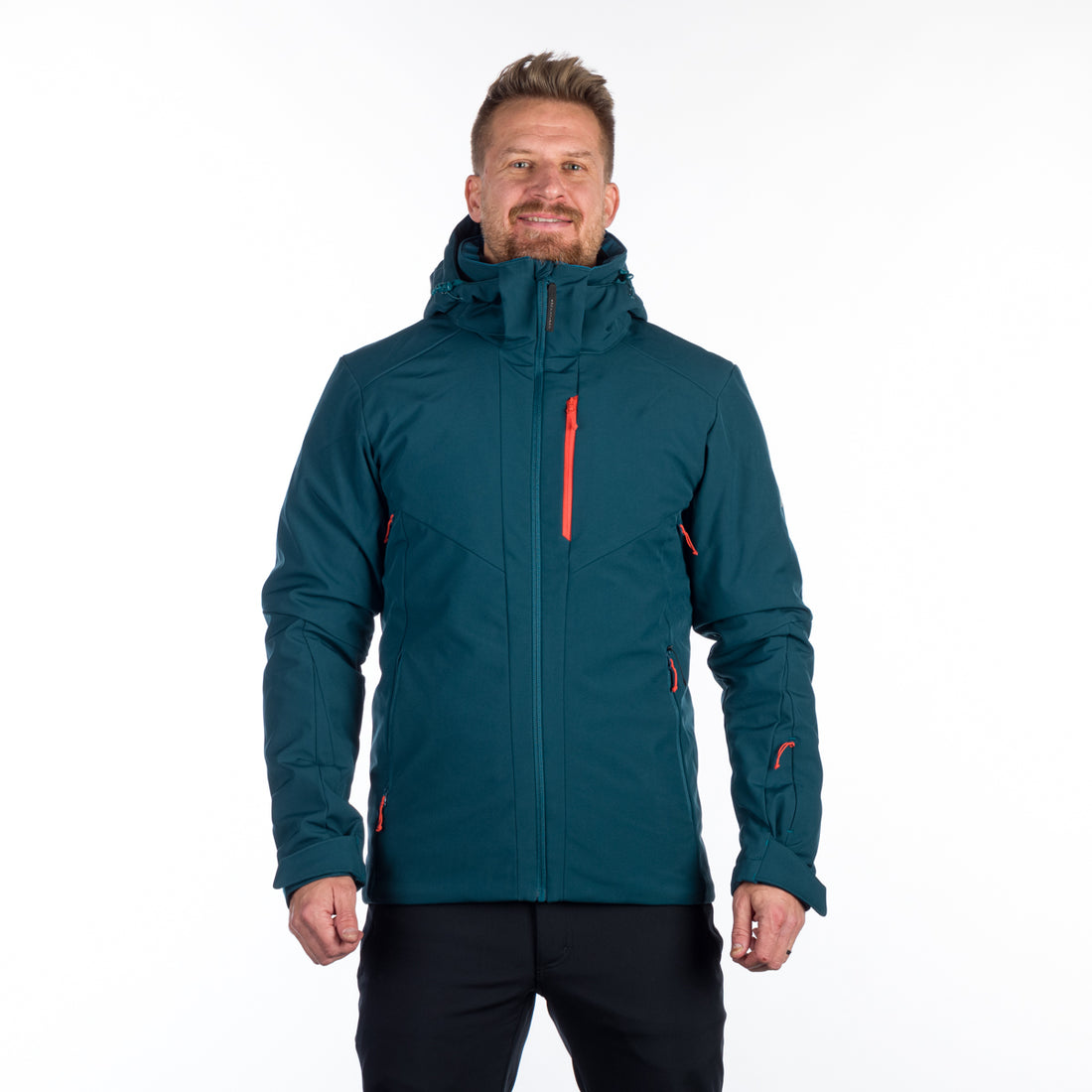 BU-5147SNW men's ski softshell insulated jacket ARNOLD