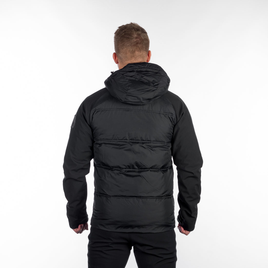 BU-5151SP men's insulated jacket combined with softshell LOREN
