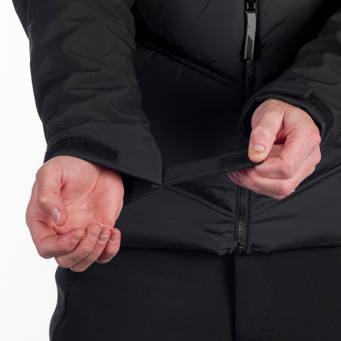 BU-5151SP men's insulated jacket combined with softshell LOREN