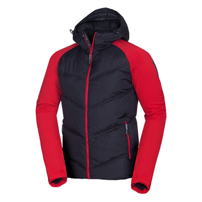 BU-5151SP men's insulated jacket combined with softshell LOREN