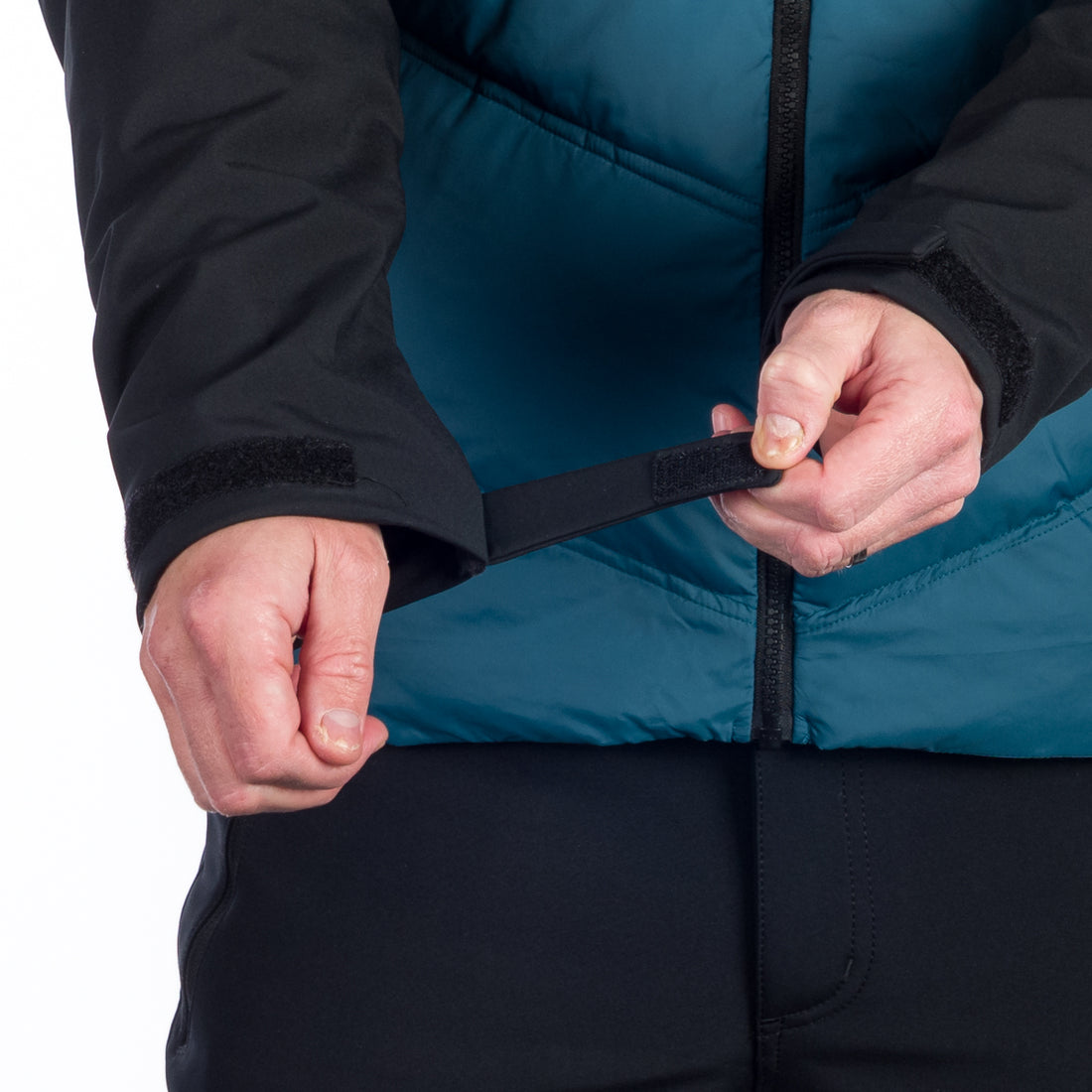 BU-5151SP men's insulated jacket combined with softshell LOREN