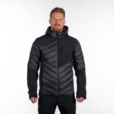 BU-5153SP men's urban insulated jacket combination with softshell BARRY