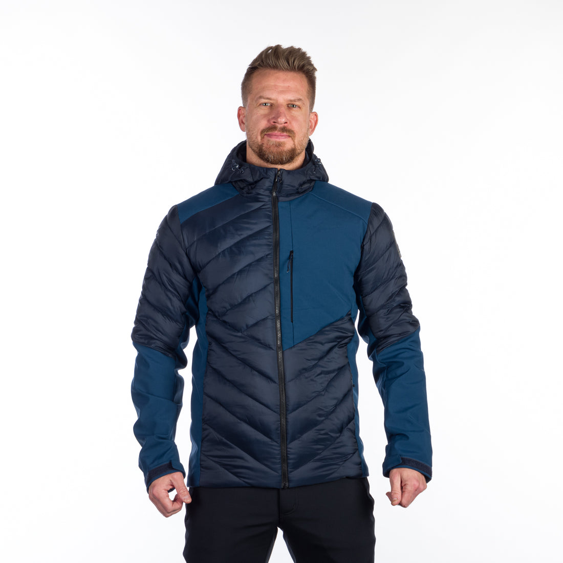BU-5153SP men's urban insulated jacket combination with softshell BARRY