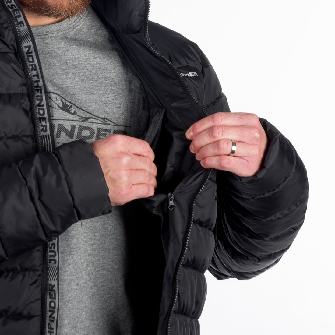 BU-5154SP men's winter sport insulated jacket RON