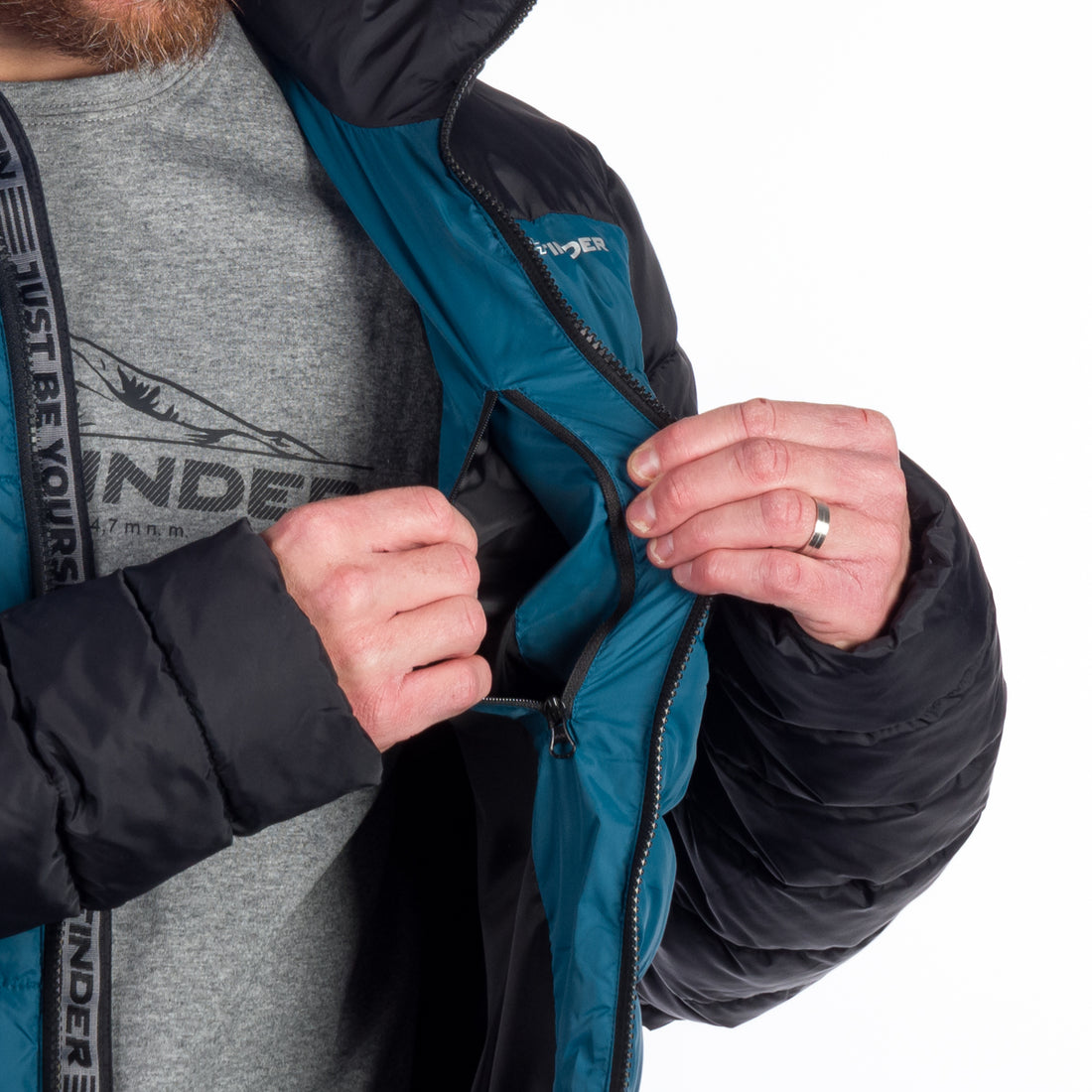 BU-5154SP men's winter sport insulated jacket RON