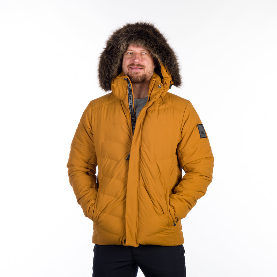BU-5155SP men's casual trendy insulated jacket JERALD