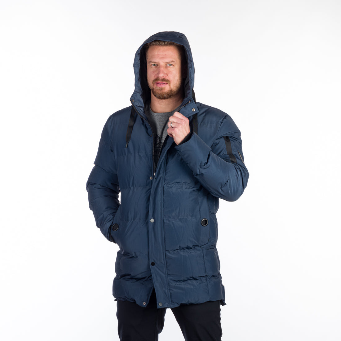 BU-5158SP men's casual trendy insulated jacket DARYL
