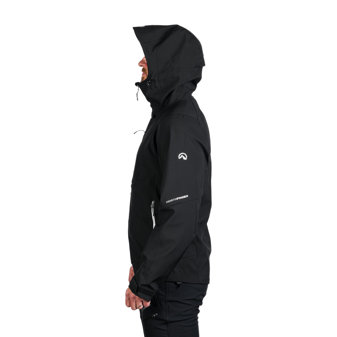BU-5181OR men's outdoor hoody mountain softshell 3L jacket MONTE