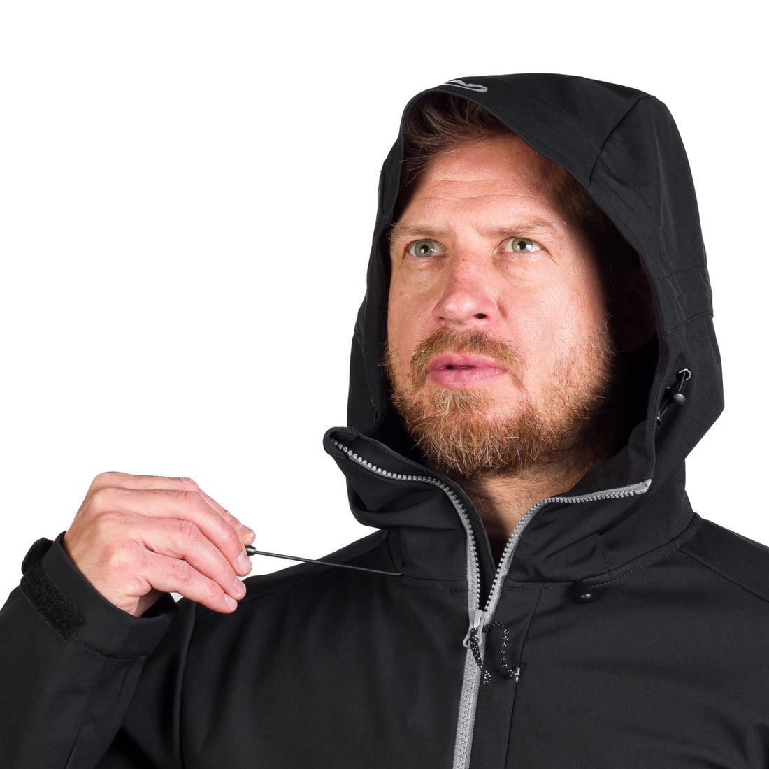 BU-5181OR men's outdoor hoody mountain softshell 3L jacket MONTE