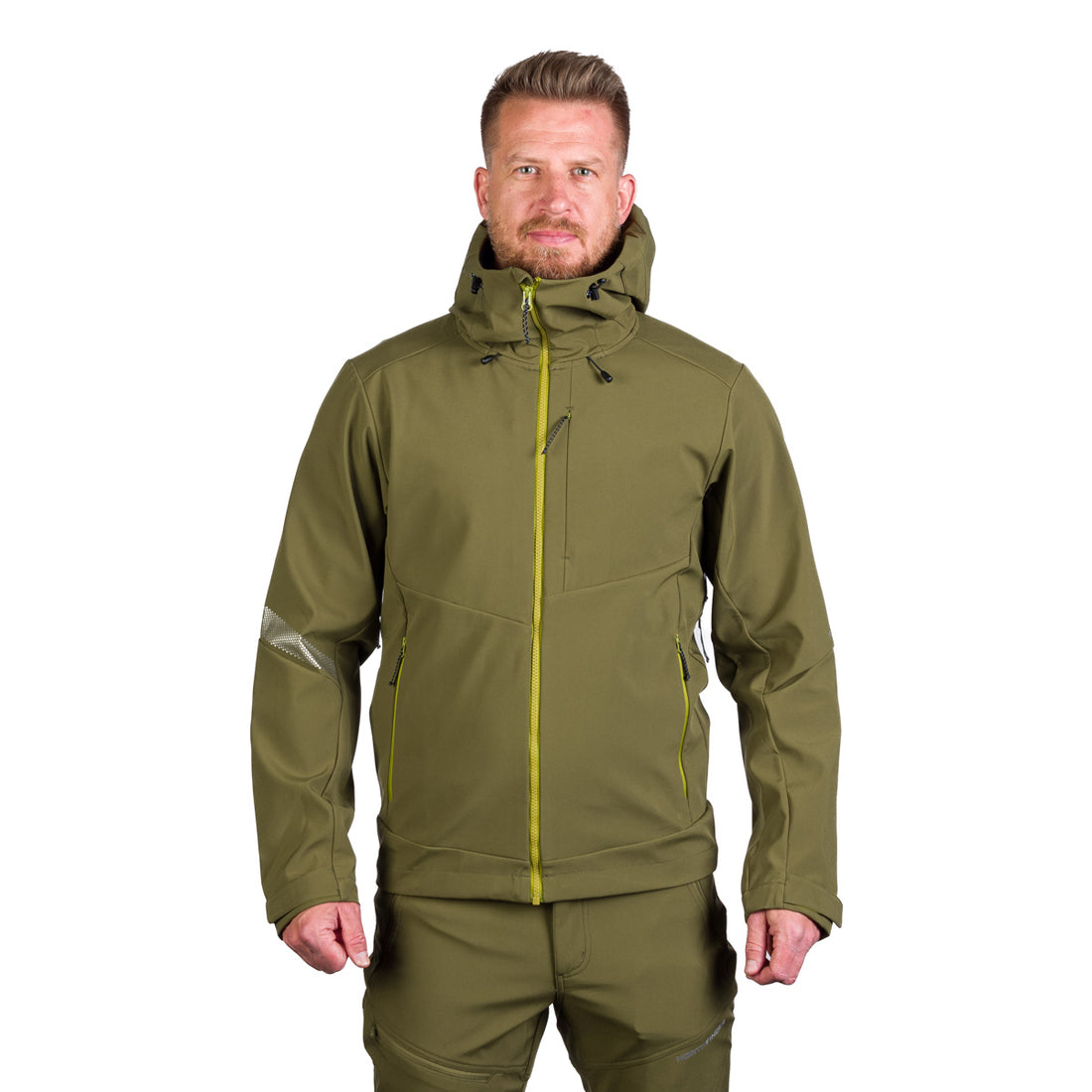 BU-5181OR men's outdoor hoody mountain softshell 3L jacket MONTE