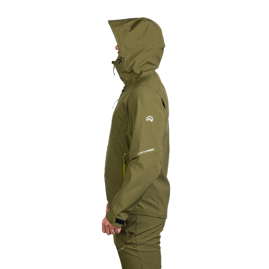 BU-5181OR men's outdoor hoody mountain softshell 3L jacket MONTE