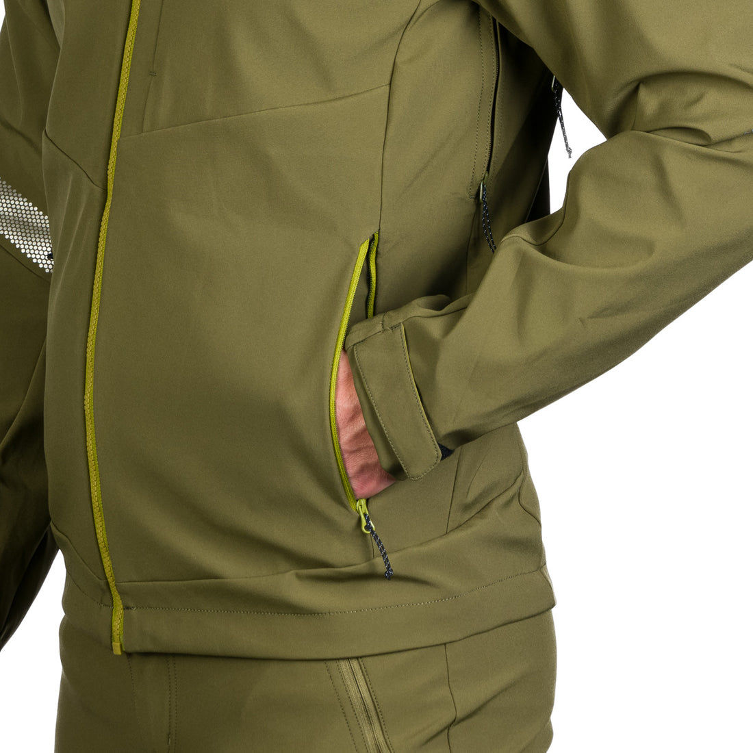 BU-5181OR men's outdoor hoody mountain softshell 3L jacket MONTE