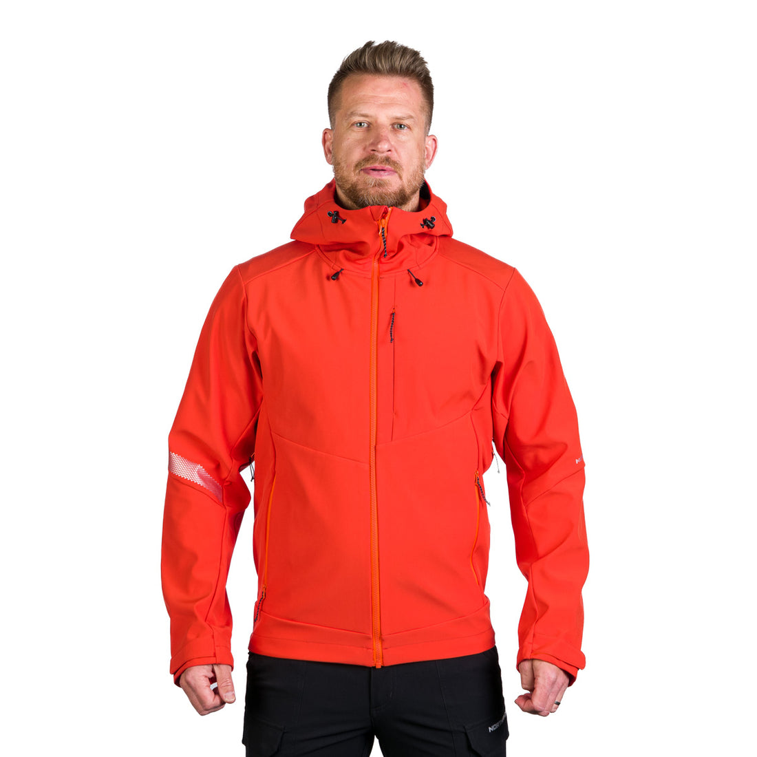 BU-5181OR men's outdoor hoody mountain softshell 3L jacket MONTE