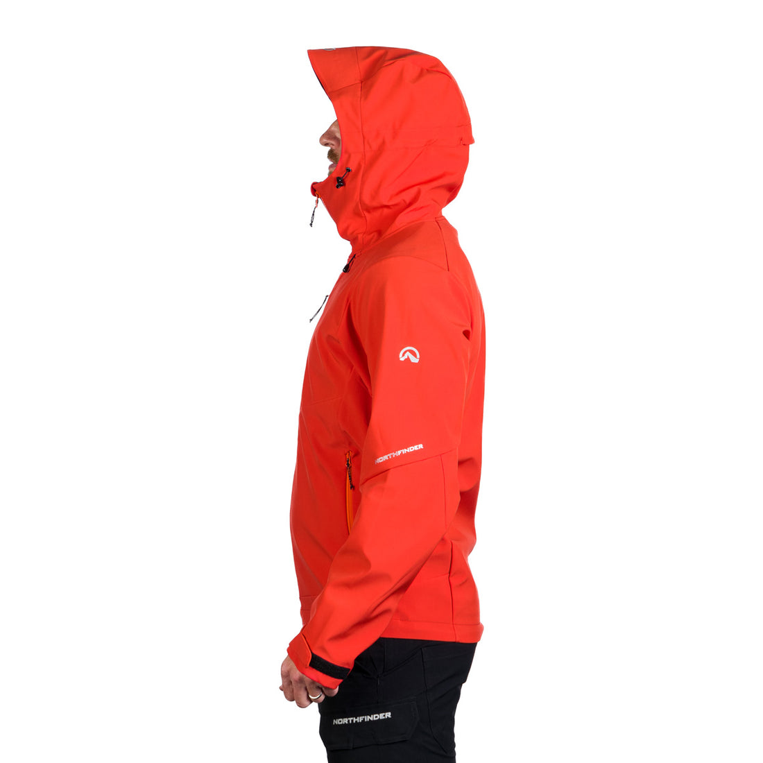 BU-5181OR men's outdoor hoody mountain softshell 3L jacket MONTE