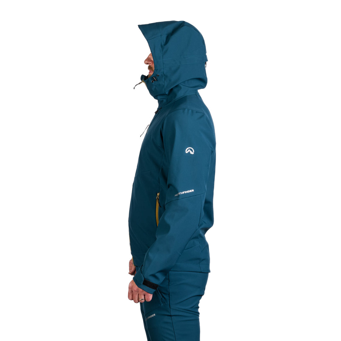 BU-5181OR men's outdoor hoody mountain softshell 3L jacket MONTE