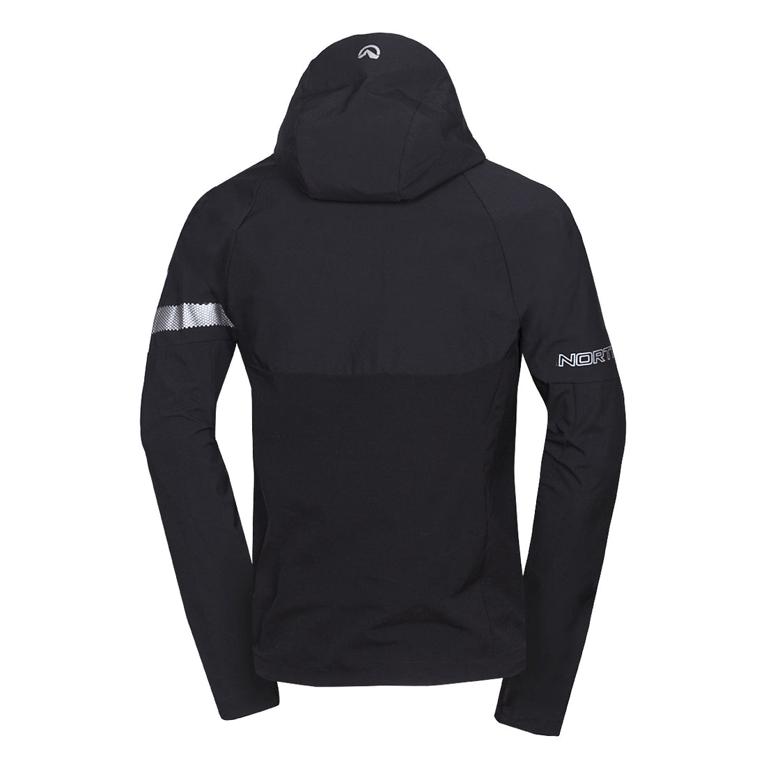 BU-5182OR men's trekking hybrid softshell active jacket RANDAL