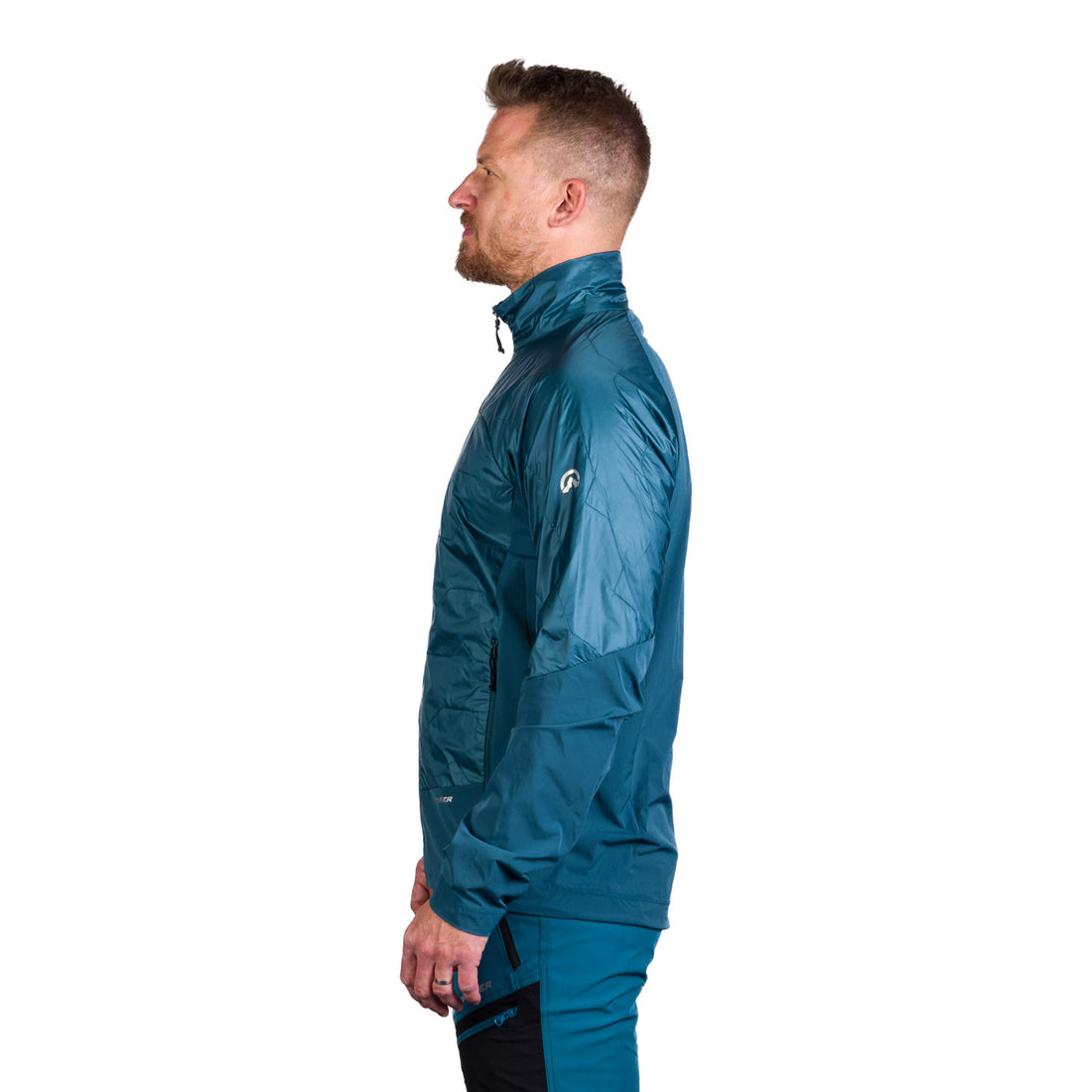 BU-5186OR men's light insulated active hybrid jacket  ROCKY