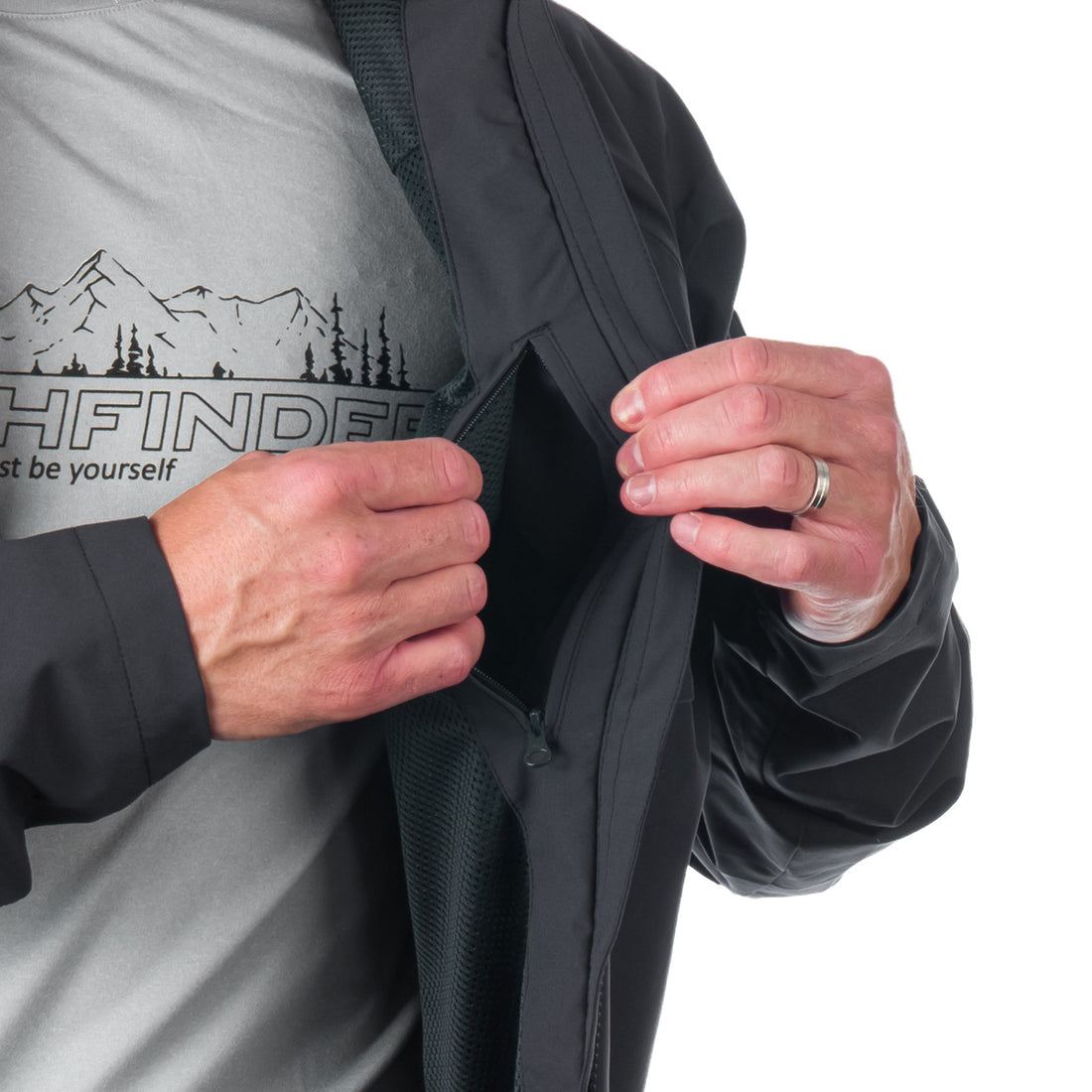 BU-5187OR men's urban premium comfort outershell 2L jacket BRADFORD