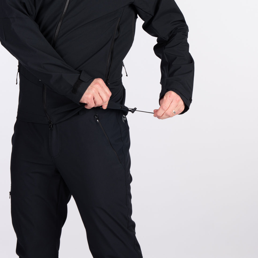 BU-52001OR men's outdoor softshell jacket 3L