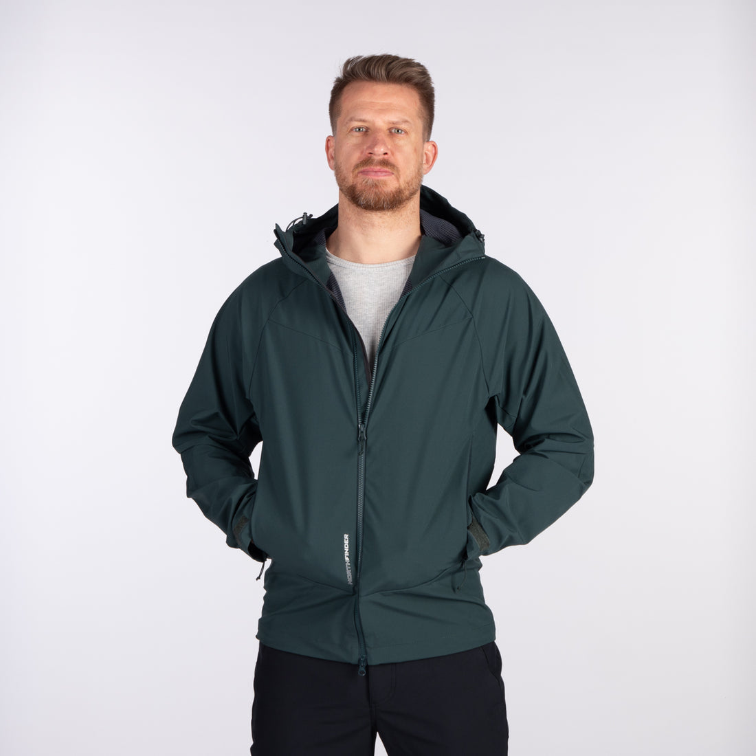 BU-52001OR men's outdoor softshell jacket 3L