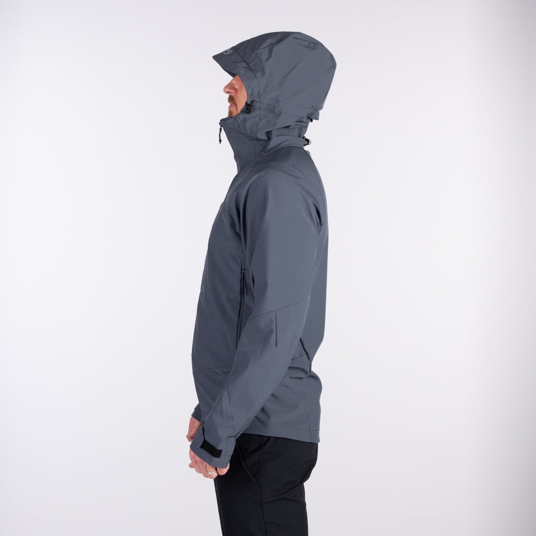 BU-52001OR men's outdoor softshell jacket 3L