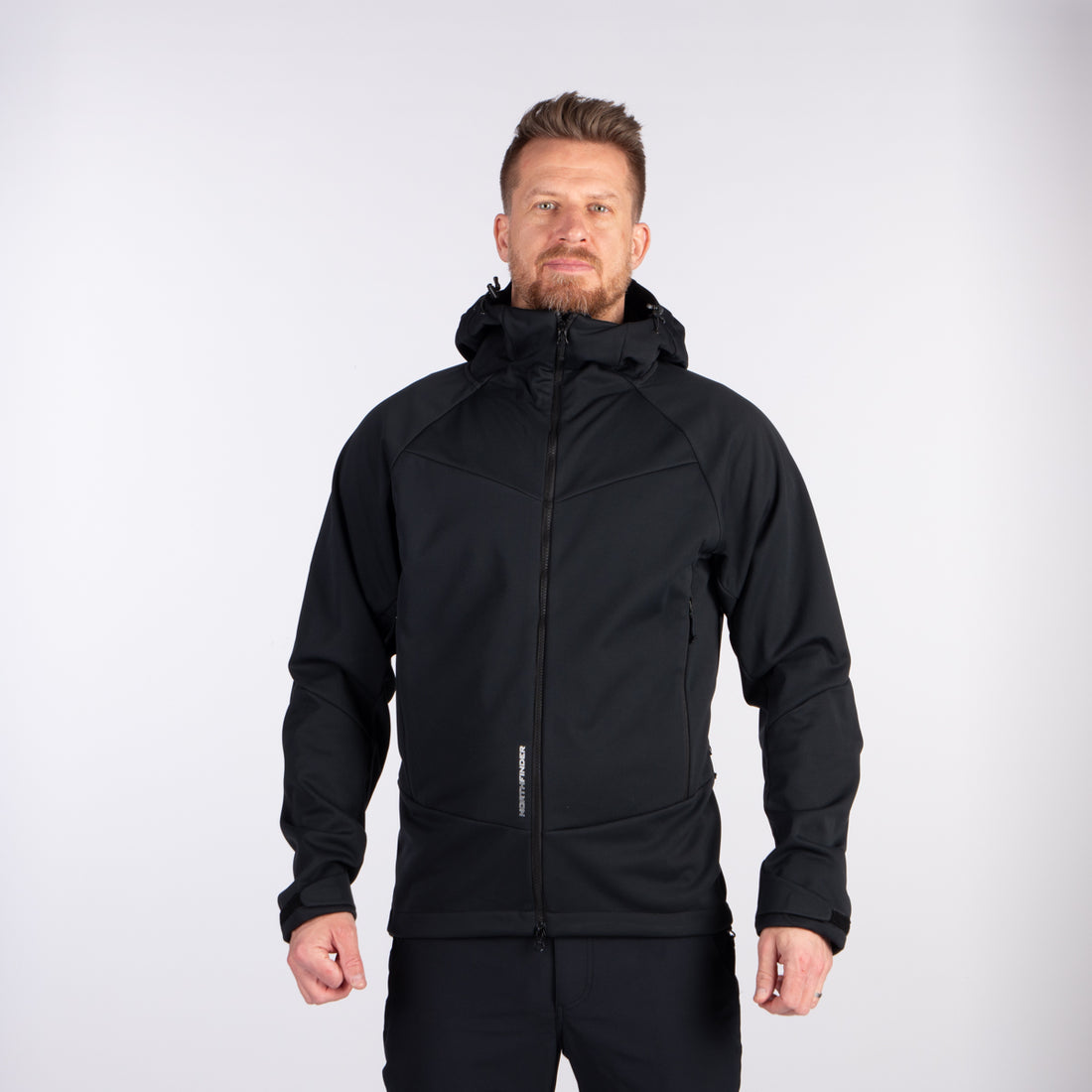 BU-52003OR men's outdoor softshell jacket 3L