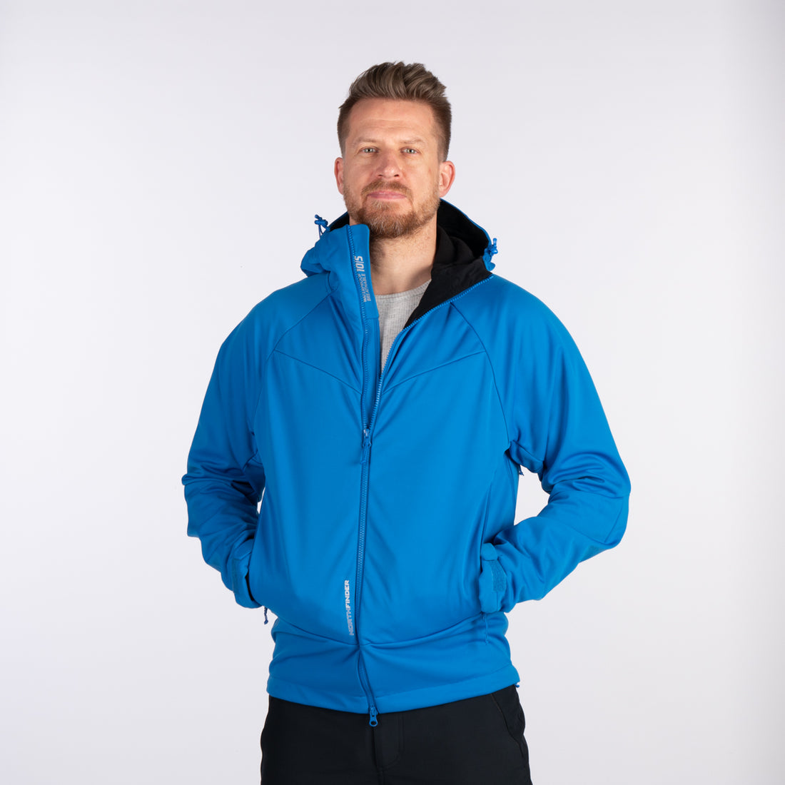 BU-52003OR men's outdoor softshell jacket 3L