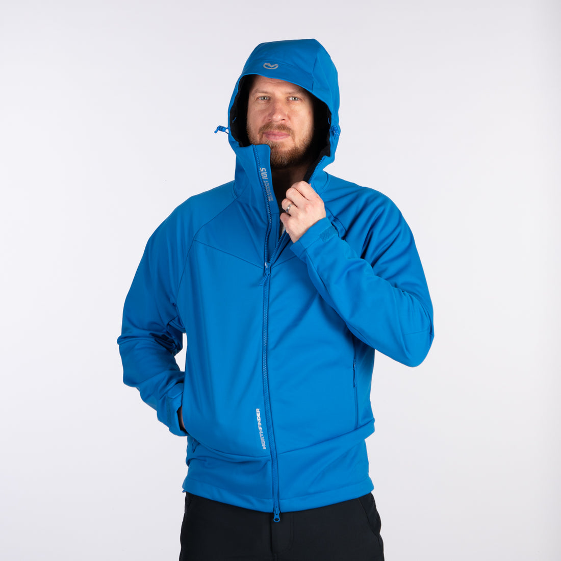 BU-52003OR men's outdoor softshell jacket 3L