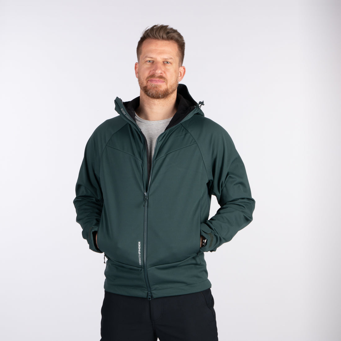 BU-52003OR men's outdoor softshell jacket 3L
