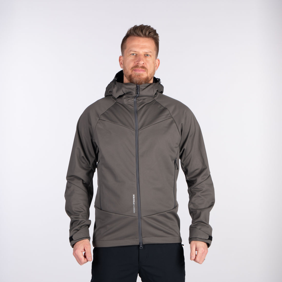 BU-52003OR men's outdoor softshell jacket 3L