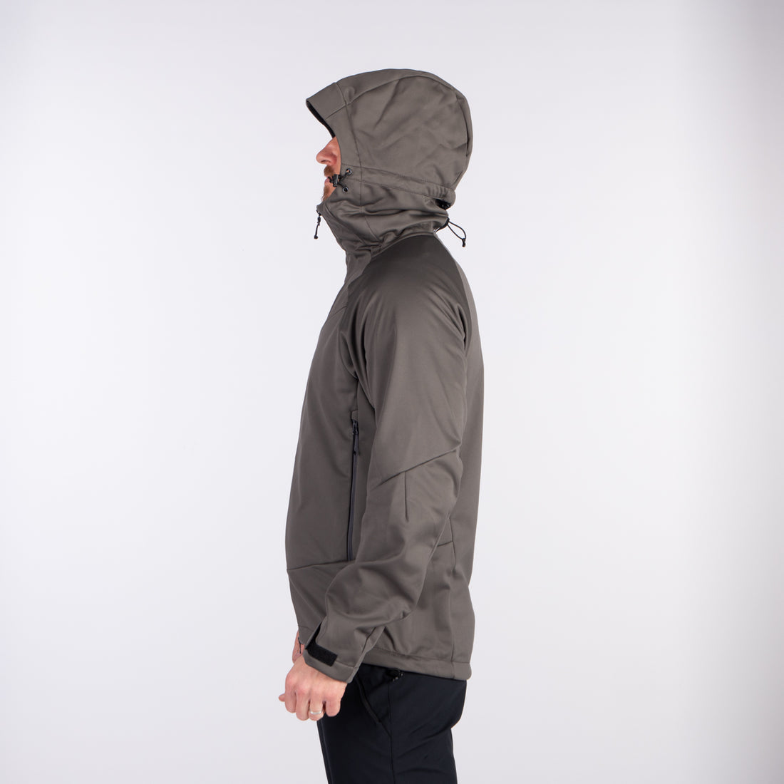 BU-52003OR men's outdoor softshell jacket 3L