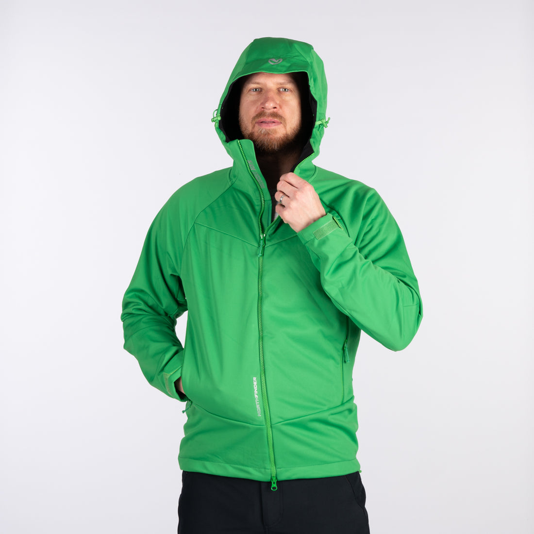 BU-52003OR men's outdoor softshell jacket 3L