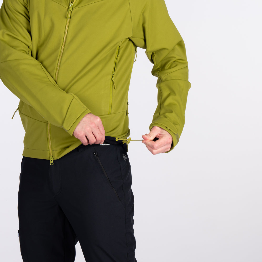 BU-52003OR men's outdoor softshell jacket 3L