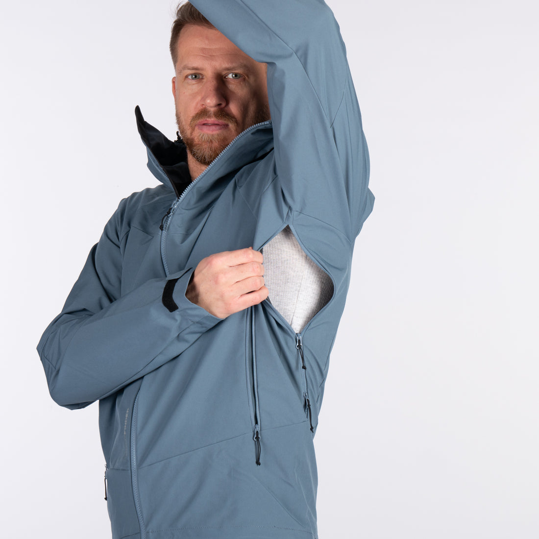 BU-52004OR men's outdoor softshell jacket 3L