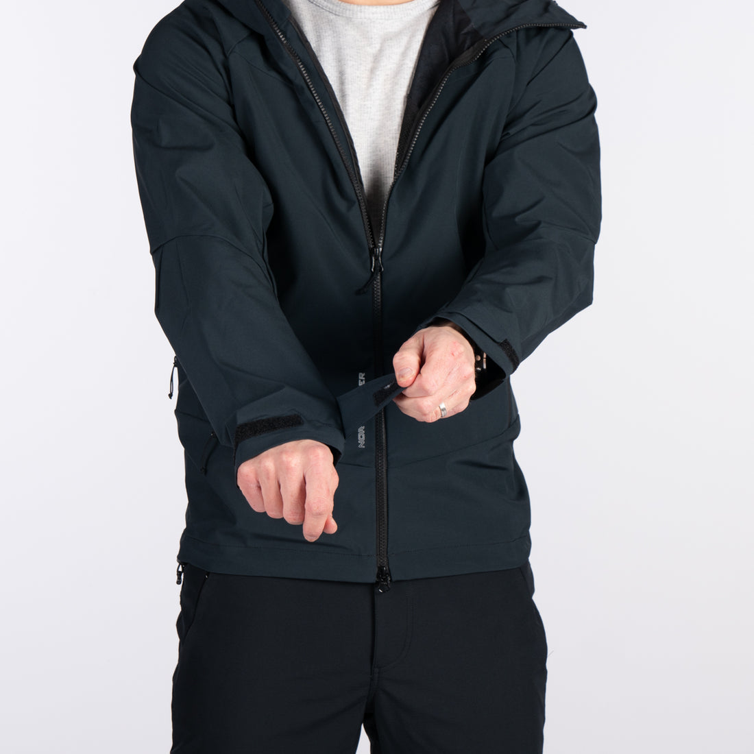 BU-52004OR men's outdoor softshell jacket 3L