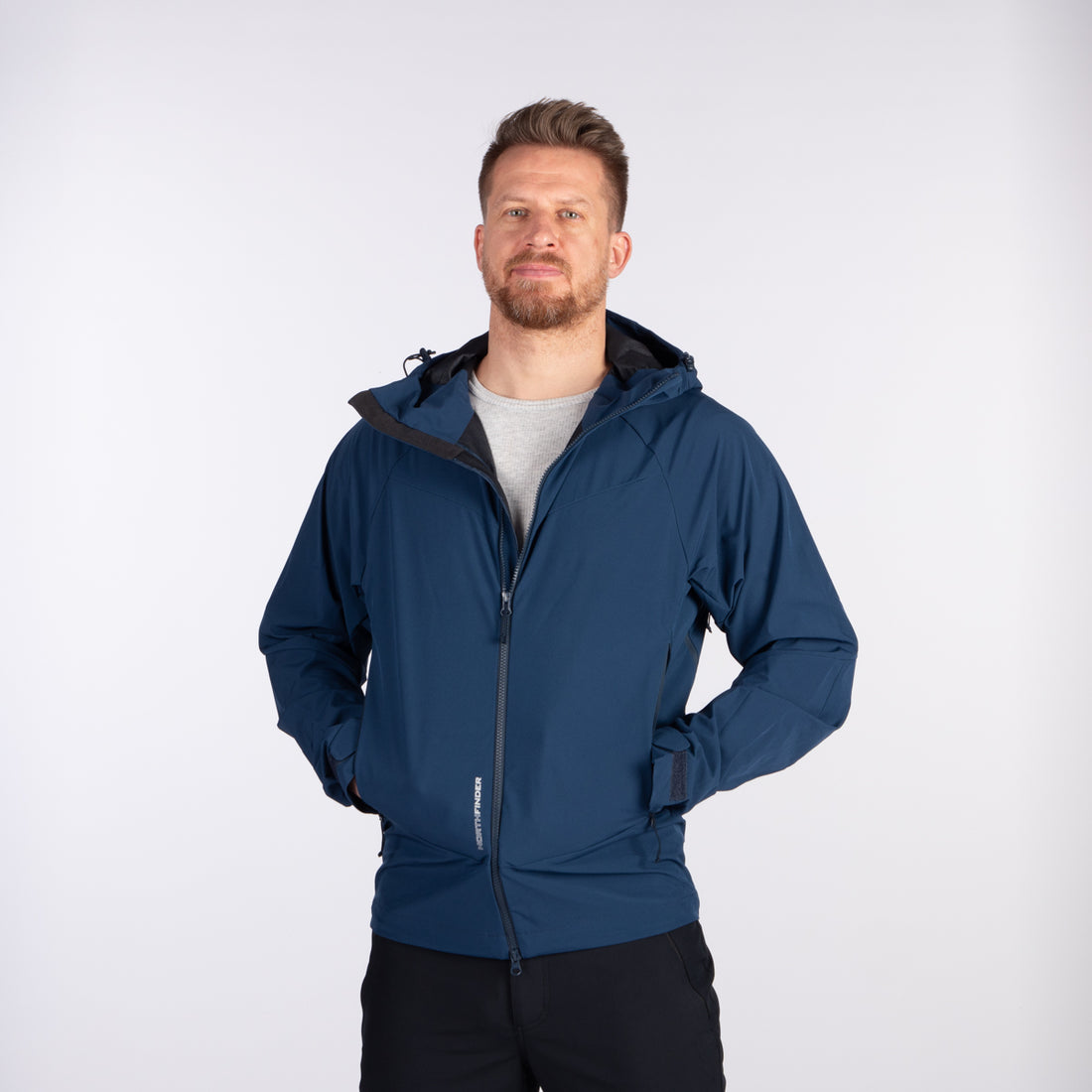 BU-52004OR men's outdoor softshell jacket 3L