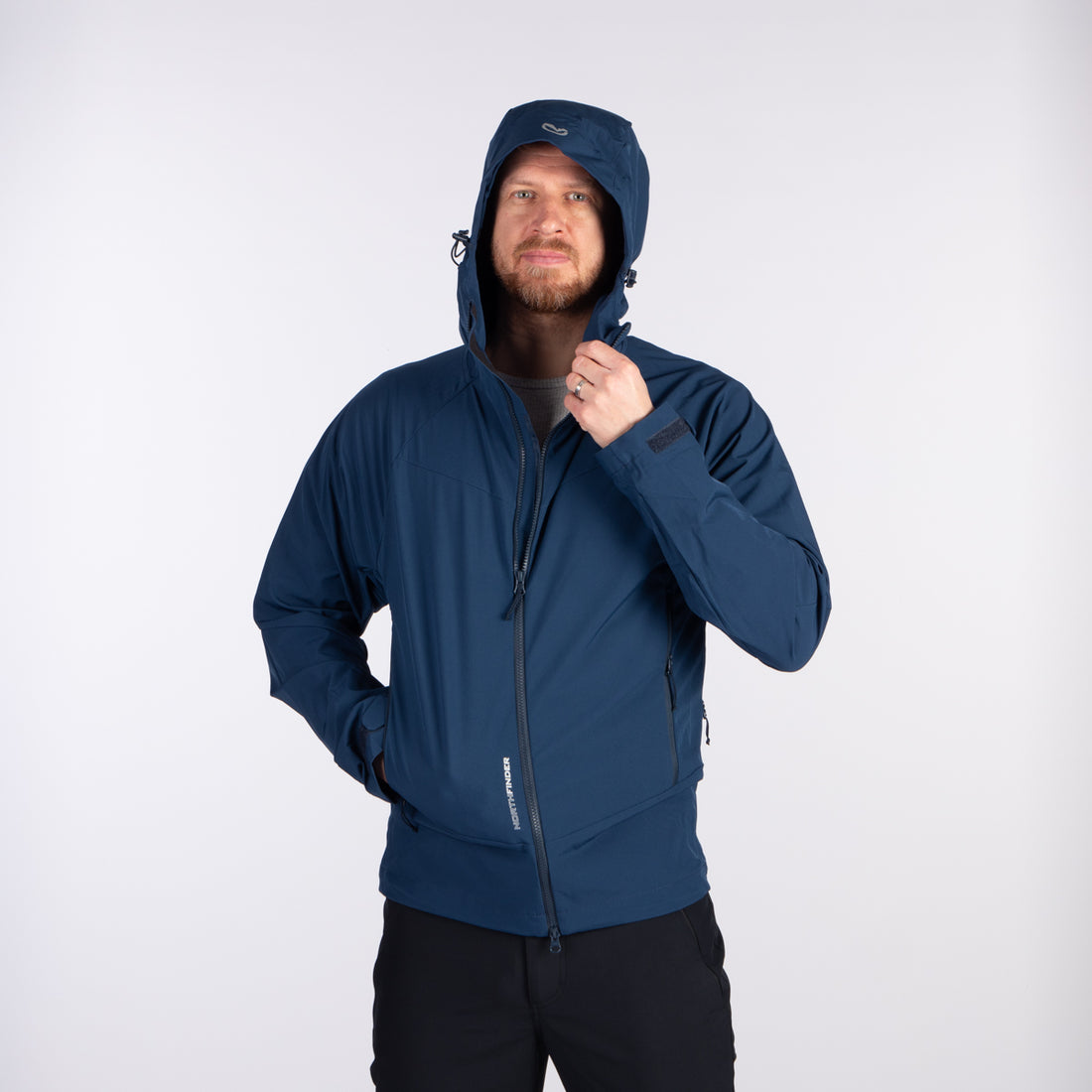 BU-52004OR men's outdoor softshell jacket 3L