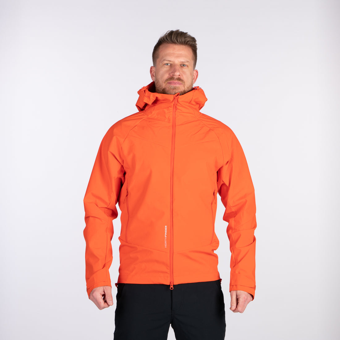 BU-52004OR men's outdoor softshell jacket 3L