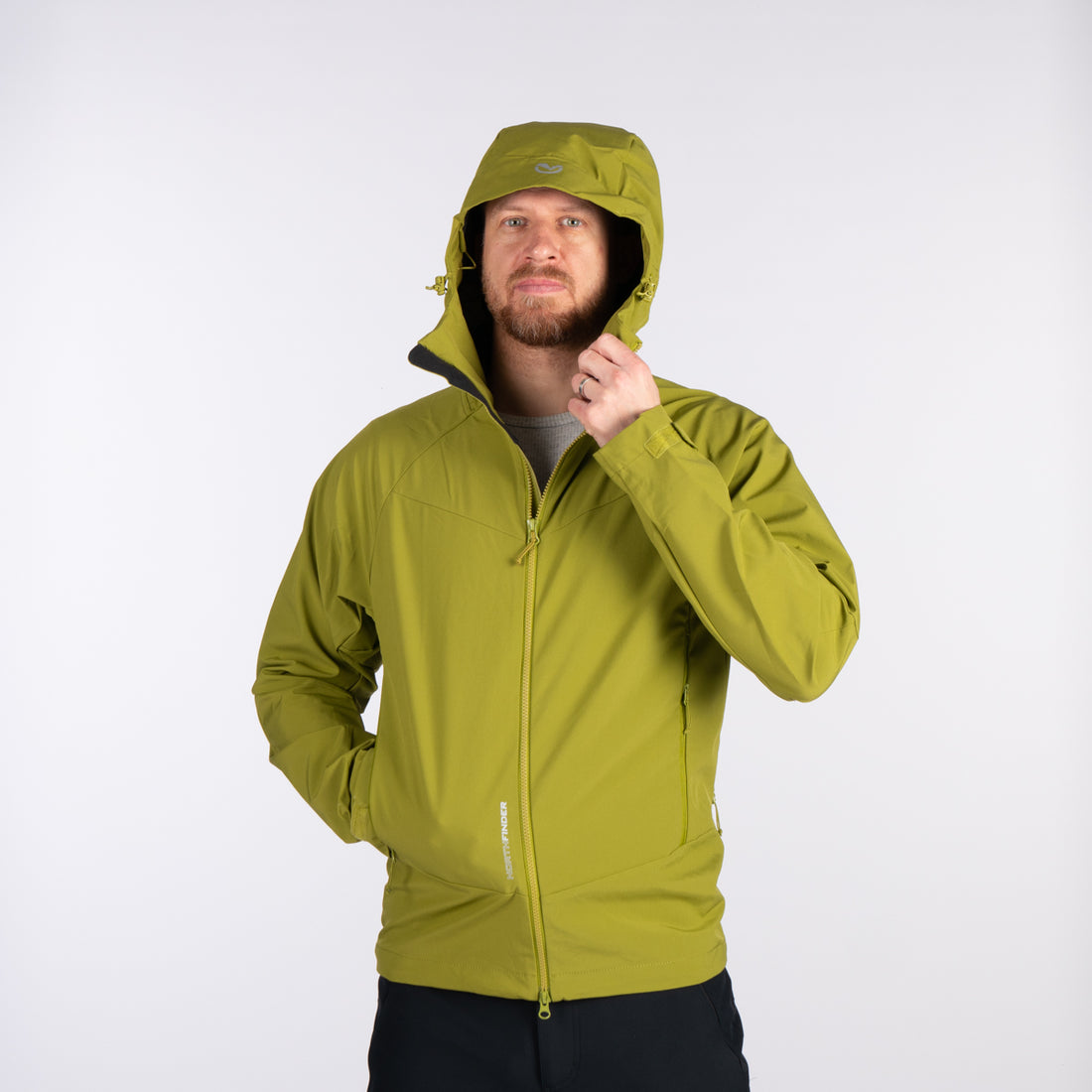 BU-52004OR men's outdoor softshell jacket 3L