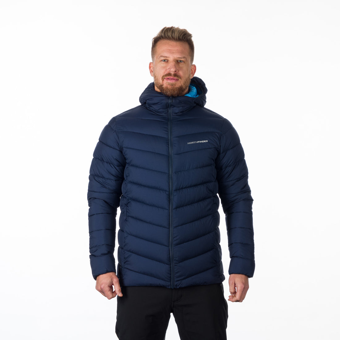BU-5201OR men's insulated outdoor jacket downlike