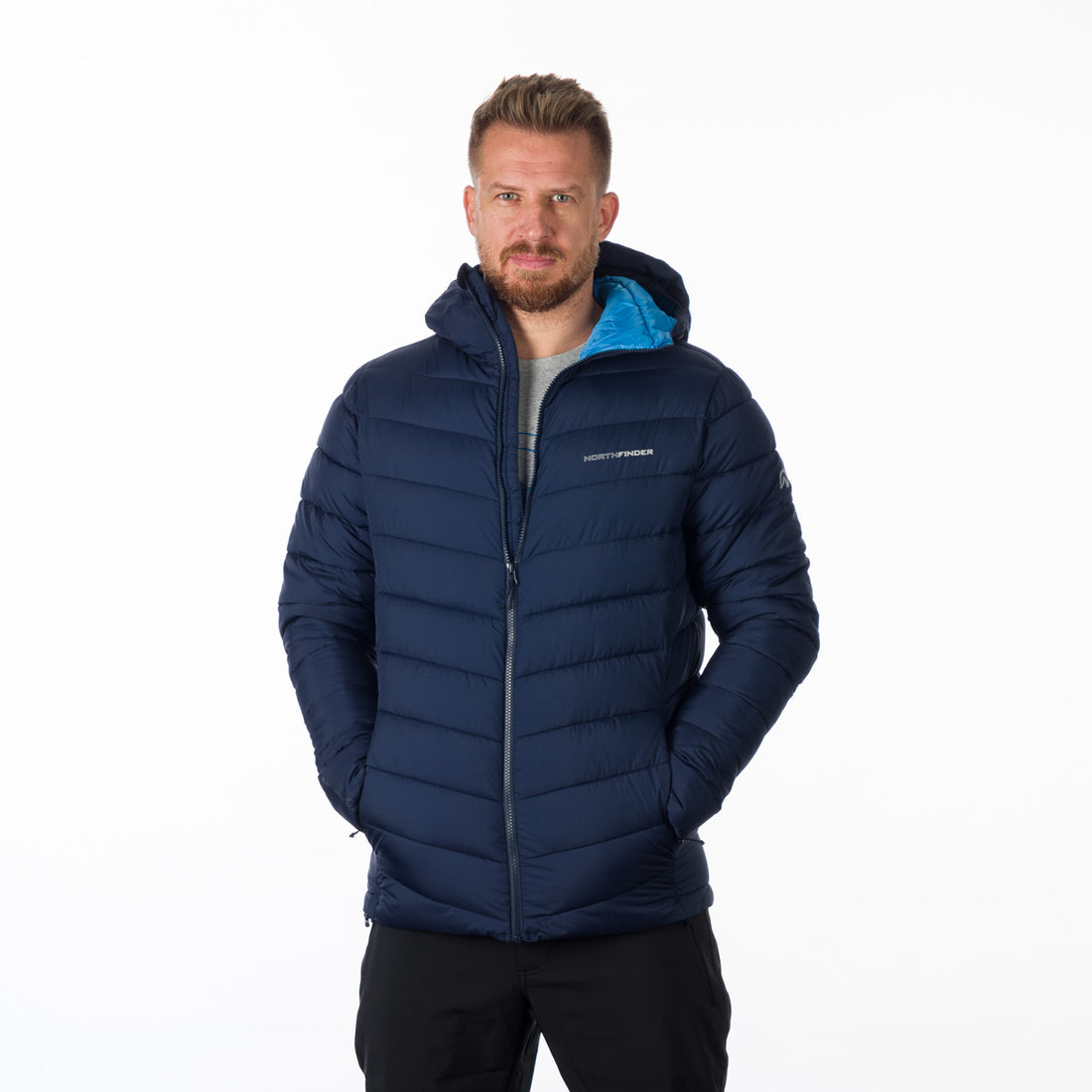 BU-5201OR men's insulated outdoor jacket downlike