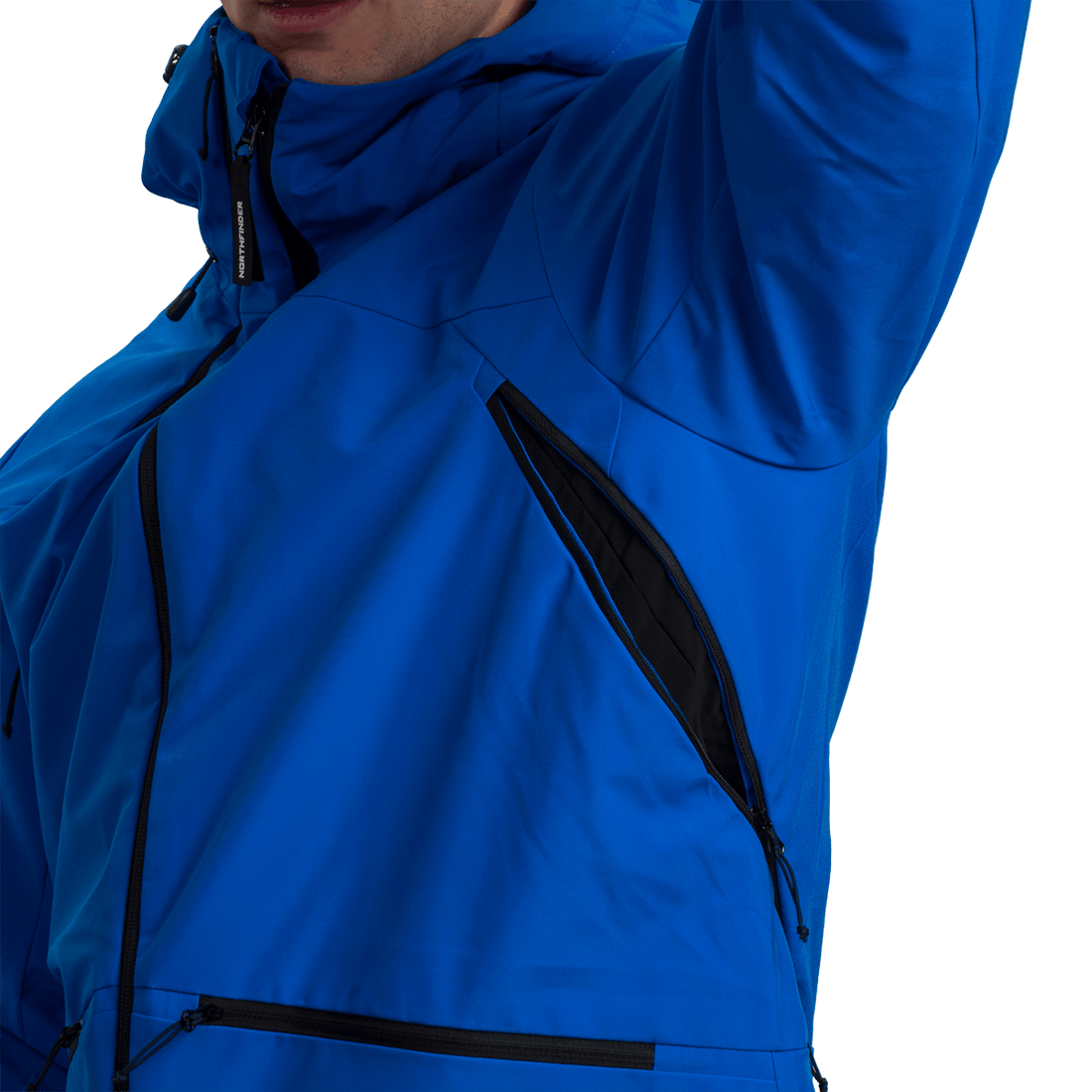 BU-52062SNW men's ski freerider jacket PASQUALE