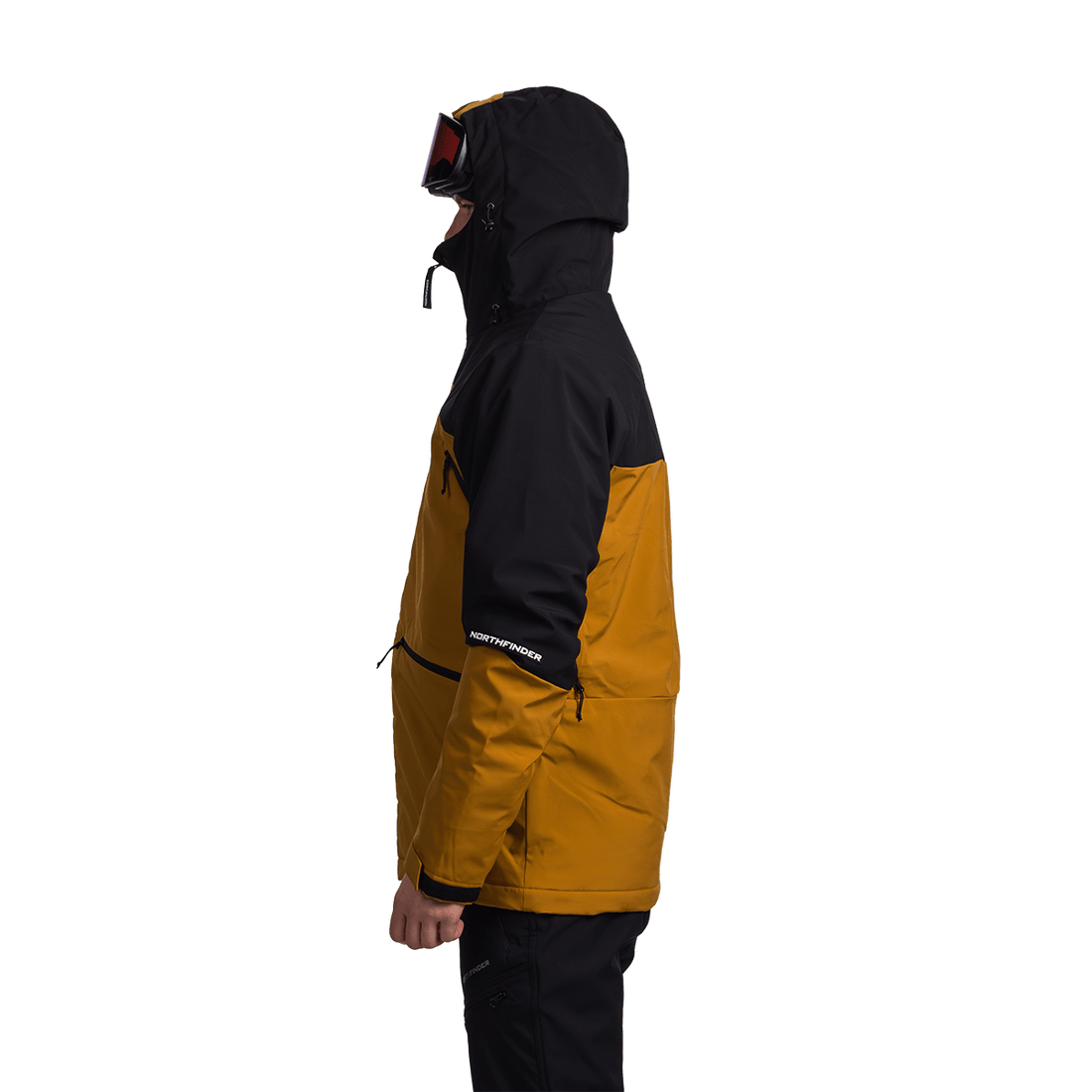 BU-52062SNW men's ski freerider jacket PASQUALE